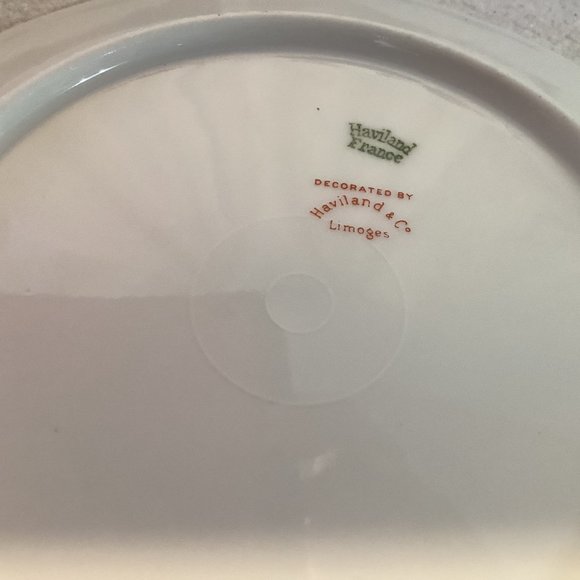 Haviland Co Limoges Schleiger 686a set of 12 Dessert Plates - Picture 3 of 6